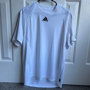 Adidas Men's White Short Sleeve Tee